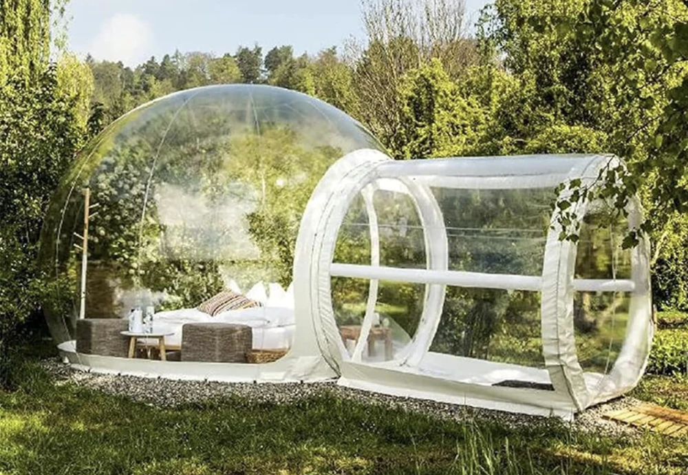 bubble tent outdoor