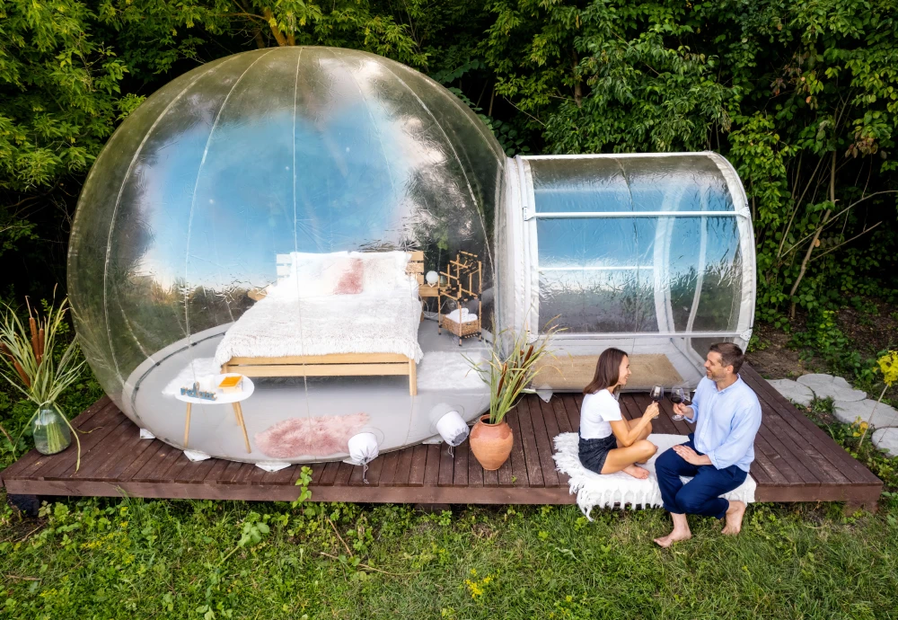 inflatable lawn tent bubble